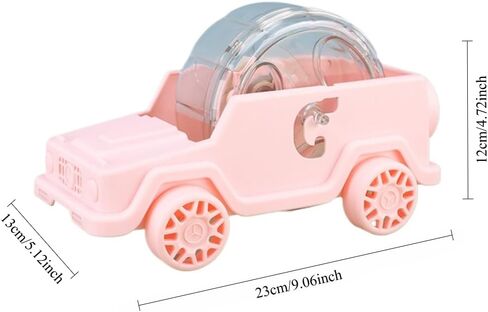 Hamster Running Wheel Car Shape Running Wheel Hamster Exercise Plastic Running Wheel (Pink,S) in Saudi Arabia