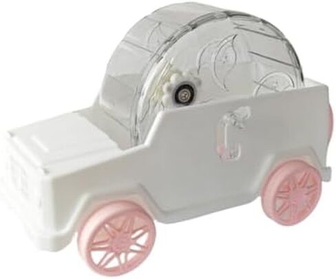 Hamster Running Wheel Car Shape Running Wheel Hamster Exercise Plastic Running Wheel (Pink,S) in Saudi Arabia