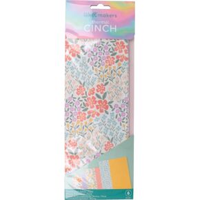 6 BINDING SPINES FLORAL - WE R Thermal Cinch 60000865