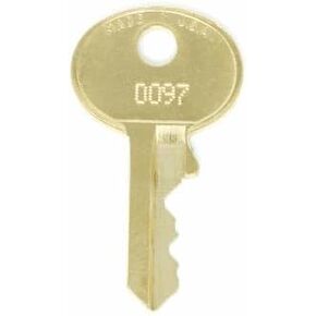 Pad Lock 1004 Replacement Keys: 2 Keys