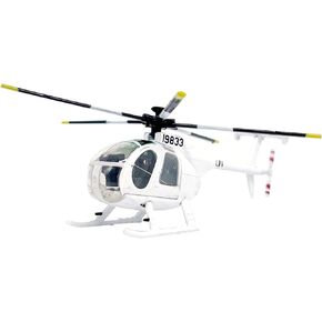 1:100 Alloy US Army MH-6 Little Bird Helicopter Model Airplane Model for Collection