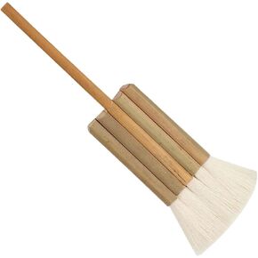 Goats Hair Watercolor Paint Brush Painting Brushes Bamboo Art Supplies Hake Pen Paintbrushes for Oil Water Beginners, 5 Rows