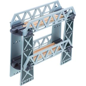 TOYANDONA Wooden Train Track Bridge Model for Detachable Two Design Educational Play Creative Fun Compatible with Major Train Series