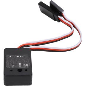 RC Gyroscope Stabilizer, Adjustable Sensitivity Automatic Stabilization Control Gyro for SCX10 RC Car