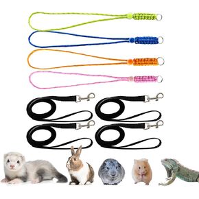 Handmade Figure 8 Harness and Leash for Ferrets/Bearded Dragons/Guinea Pigs/Rats/Chinchillas/Reptiles/Birds/Squirrels/Small Animals