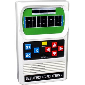 Basic Fun Classic, Retro Handheld Football Electronic Game, One Size Fits All