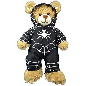 Black Spider Morph Suit Teddy Bear Clothes Fits Most 14"-18" Build-A-Bear and Make Your Own Stuffed Animals