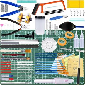 Waltool 78Pcs Professional Gundam Model Tools Kit Hobby Building Tools for Buildings, Repairing and Fixing