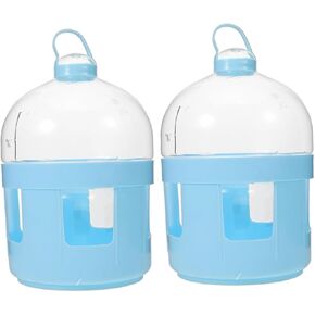 2pcs Pigeon Water Dispenser Bird Waterer Bottle for Homing Racing Pigeons Easy Access Hydration Design for and Feeding Needs