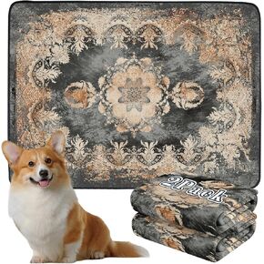 Washable Pee Pads for Dogs, Reusable Puppy Training Pads 2 Pack. 36''x48'' Non-Slip and Leakproof Washable Pee Mat, Super Absorbent Dog Rugs, Whelping Pads for Crates and Floors.