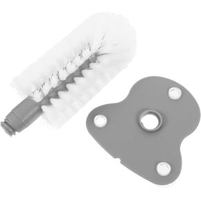 BESPORTBLE Turtle Shell Cleaning Brush with Powerful Suction Cup Mud Cleaner for Turtle Shells Soft Bristles for Thorough Cleaning Safe Material Essential Turtle Tank