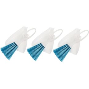 1Set Pet Cage Cleaning Brush Portable Hamster Cleaner with Dustpan Compact Broom for Care for Rabbits Guinea Pigs and More