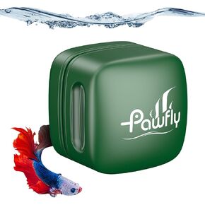Pawfly Aquarium Magnet Glass Cleaner, Magnetic Fish Tank Cleaner, 1.5" Mini Algae Scrubber for Glass Aquariums, Strong Magnetic Brush Cleaning Tool for Glass Fish Tanks up to 10 Gallons