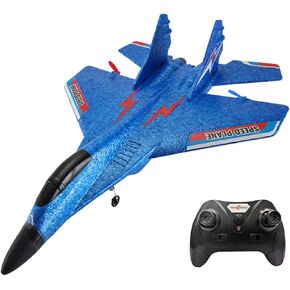 3 - Color Hand - Throw RC Fighter Plane, EPP Material with Anti - Collision Head, Aerodynamic Design for Smooth Flight, 15 - Min Playtime, Accessories Included (Yellow)