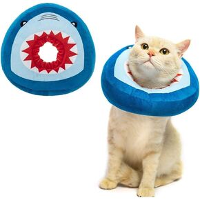 Epawlorer Cat Cone Cone Loft- طوقا قابلة للاستعادة القطط اللطيف بعد الجراحة للتوقف