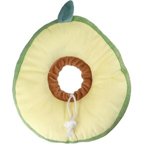 Soft Cute Cat Cotton Cones, Avocado Neck Cone After Surgery,Toast Bread Adjustable Cat Collar,Recovery Elizabethan Collar