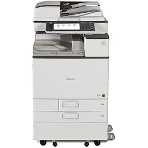 Renewed Ricoh Aficio MP C5503 Color Multifunction Copier - A3, 55 ppm, Copy, Print, Scan, SPDF, 2 Trays with Stand (Renewed)