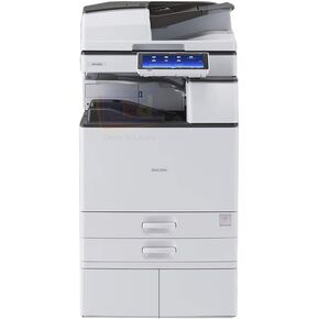 Refurbished Ricoh Aficio MP 5055 Tabloid/Ledger-Size Monochrome Laser Multifunction Copier - 50ppm, Copy, Print, Scan, Auto Duplex, Network, 1200x1200 dpi, 2 Trays, Stand