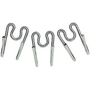 Herm Sprenger Prong Dog Collar روابط إضافية ، مجموعة من (3) 2.25 ملم روابط الكروم ، وروابط طوق الكلب المطلي بالكروم الصلب ، وروابط طوق تصحيح الكلاب ، وروابط طوق تدريب الشق