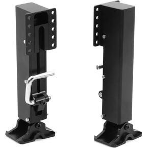2pcs RC Car Alloy Support Leg Landing Gear Replacement for Tamiya 1/14 Tractor Truck Container Trailer