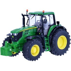 John Deere 6195M Tractor, Multicoloured, 43150