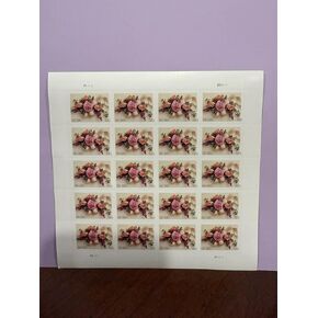 Wedding Corsage Two Ounce Postage Stamps Sheet of 20