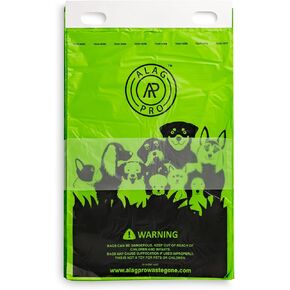 ALAGPRO® 800 Pull-Strap Dog Waste Station Refill Header Bags, Designed to Fit Any Pet Waste Header Stations - 8 headers of 100 bags