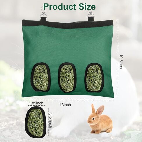 2 PCS Rabbit Hay Feeder ، Fear Pig Geeder ، 13 ×. in Kuwait