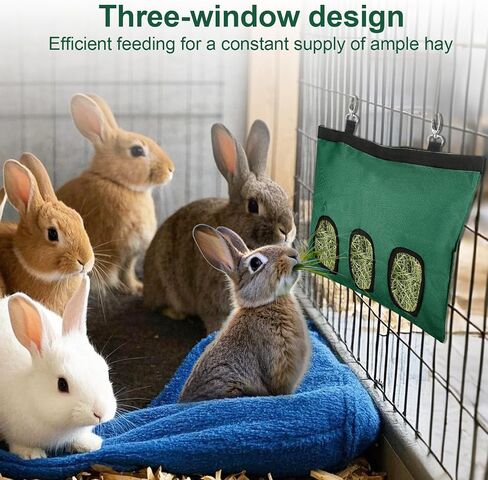 2 PCS Rabbit Hay Feeder ، Fear Pig Geeder ، 13 ×. in Kuwait