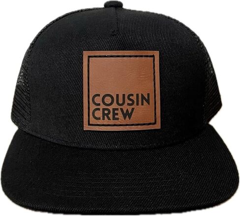 Cousin Crew Snapback Hat ، طفل صغير شباب شاب للبنين والبنات ، ملابس لم شمل عائلة Cousin Crew ، ملابس عائلية ، قبعة عائلية للسيدات (Gray ، Baby/Toddler) in Saudi Arabia