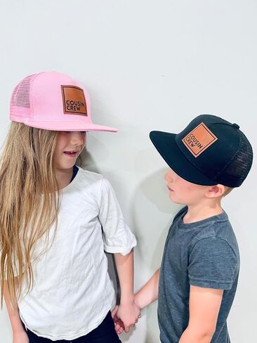 Cousin Crew Snapback Hat ، طفل صغير شباب شاب للبنين والبنات ، ملابس لم شمل عائلة Cousin Crew ، ملابس عائلية ، قبعة عائلية للسيدات (Gray ، Baby/Toddler) in Saudi Arabia