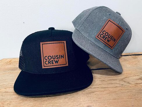 Cousin Crew Snapback Hat ، طفل صغير شباب شاب للبنين والبنات ، ملابس لم شمل عائلة Cousin Crew ، ملابس عائلية ، قبعة عائلية للسيدات (Gray ، Baby/Toddler) in Saudi Arabia