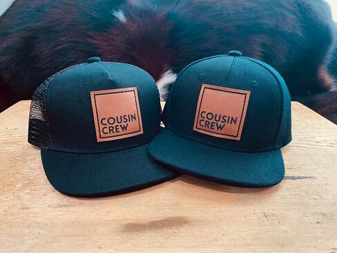 Cousin Crew Snapback Hat ، طفل صغير شباب شاب للبنين والبنات ، ملابس لم شمل عائلة Cousin Crew ، ملابس عائلية ، قبعة عائلية للسيدات (Gray ، Baby/Toddler) in Saudi Arabia