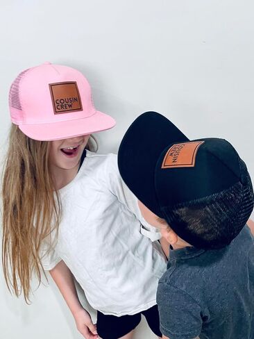 Cousin Crew Snapback Hat ، طفل صغير شباب شاب للبنين والبنات ، ملابس لم شمل عائلة Cousin Crew ، ملابس عائلية ، قبعة عائلية للسيدات (Gray ، Baby/Toddler) in Saudi Arabia
