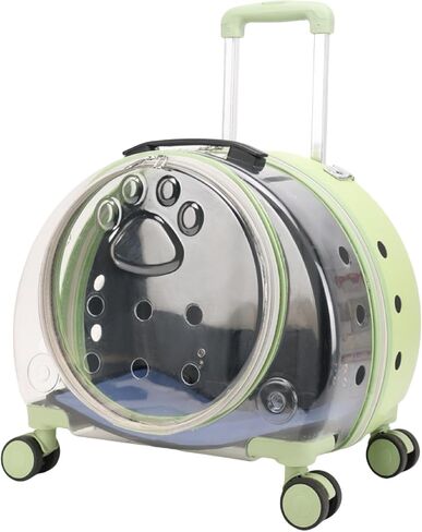 Cat and Dog Luggage, 360-degree Panoramic View of Large Space Outdoor Travel Portable Dog and cat Suitcase in Saudi Arabia