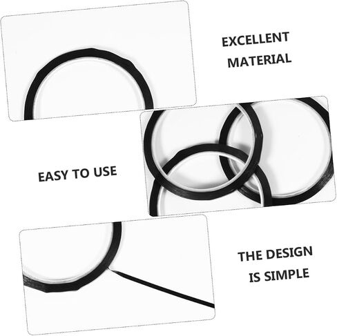 Garneck 6rolls Desktop Marking Tape Versatile Easy Remove Sign Tape for Classrooms and Offices Ultra-Thin Insulating Sticker in Kuwait