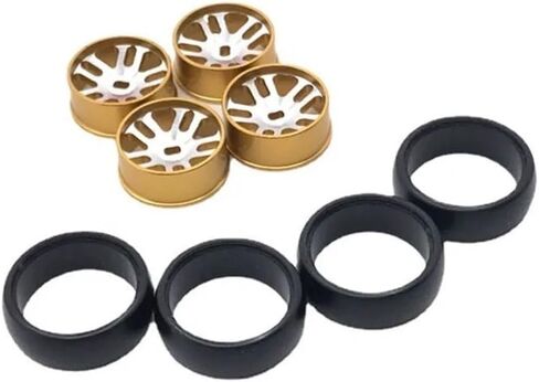 Compatible 25mm Drift Wheels Compatible with 1/28 RC Cars Accessories Compatible with Models 284131 K969 K979 K989 K999 P929 P939 Iw04m -Q Mimi-Z(Dark Grey) in Saudi Arabia