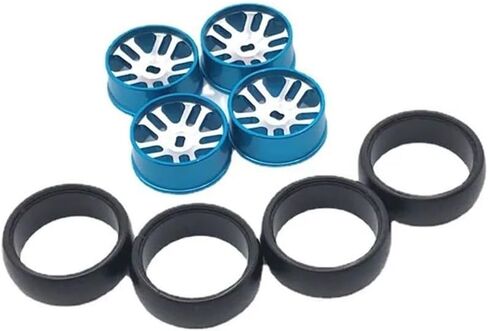 Compatible 25mm Drift Wheels Compatible with 1/28 RC Cars Accessories Compatible with Models 284131 K969 K979 K989 K999 P929 P939 Iw04m -Q Mimi-Z(Dark Grey) in Saudi Arabia