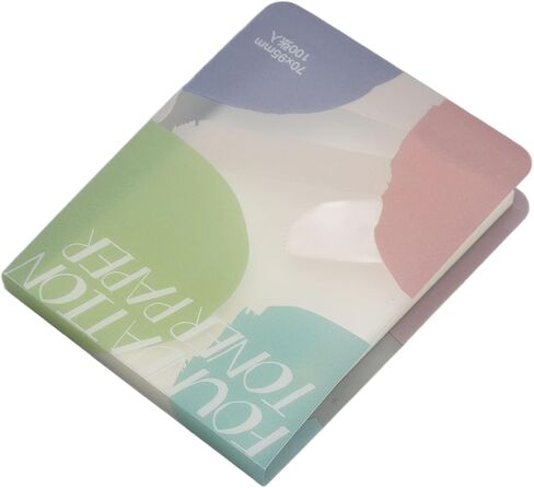 shenruifa 2pcs Liquid Foundation Palette Paper Disposable Makeup Coloring Paper with Mixing Stick in Kuwait