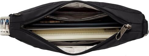 Travelon Boho Anti-Theft Crescent Crossbody, Paprika in Saudi Arabia