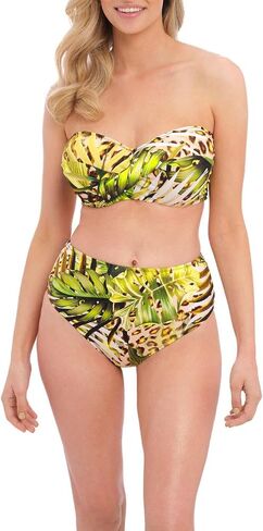 Fantasie Women's Standard Kabini Oasis Underwire Bandeau Bikini Top in Saudi Arabia