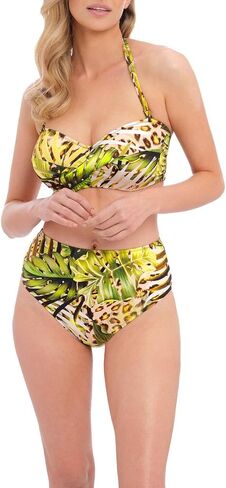 Fantasie Women's Standard Kabini Oasis Underwire Bandeau Bikini Top in Saudi Arabia