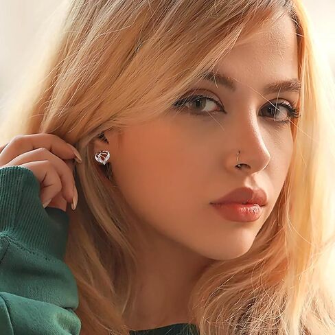 Sterling Silver Football Stud Earrings - Detachable Bow Tie Earring Hypoallergenic Sports Jewelry Gifts for Women Girls Teen, Sterling Silver, No Gemstone in Kuwait