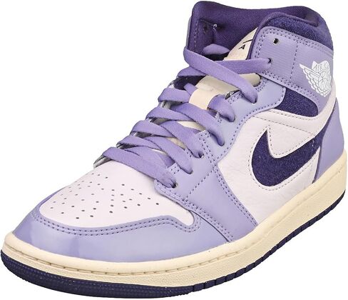 Nike Jordan 1 Mid Women White/Black-Panda Mid DV0991-101 - Size 10.5w in Kuwait