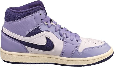 Nike Jordan 1 Mid Women White/Black-Panda Mid DV0991-101 - Size 10.5w in Kuwait