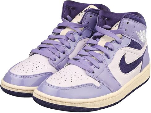 Nike Jordan 1 Mid Women White/Black-Panda Mid DV0991-101 - Size 10.5w in Kuwait