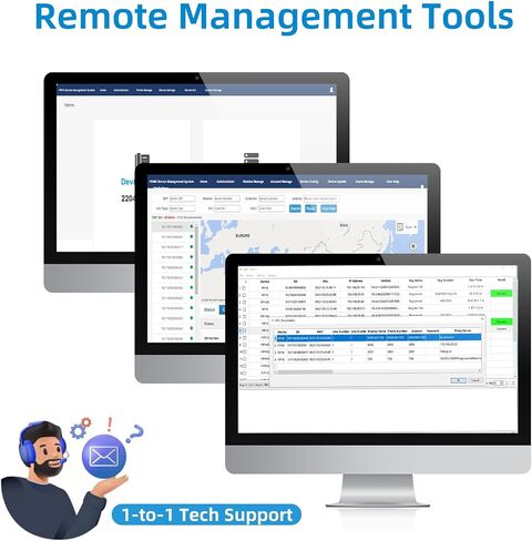 P20P VoIP Phone, Built-in 2.4GHz WiFi, AP & WiFi to LAN, USB 2.0 Port, IP Phone for Business, Dual 10/100 Mbps Ethernet Ports, 2 SIP Accounts, Power Supply Included (3 Bundle) in Saudi Arabia