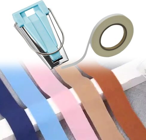 Webbing and Tape Maker Set for DIY Craft Projects with Fabric Repair Tools, Yellow Tape Maker, 10mm Web in Kuwait