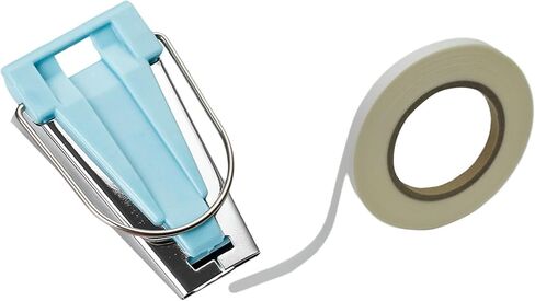 Webbing and Tape Maker Set for DIY Craft Projects with Fabric Repair Tools, Yellow Tape Maker, 10mm Web in Kuwait