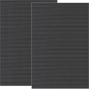 Mxxipp 2 Sheets Plastic Canvas Sheet, Fursuit Eyes Mesh, Waterproof Eye Mesh for Embroidery Knit Crochet Handicraft Projects Fursuits Furry Cosplay Props- White